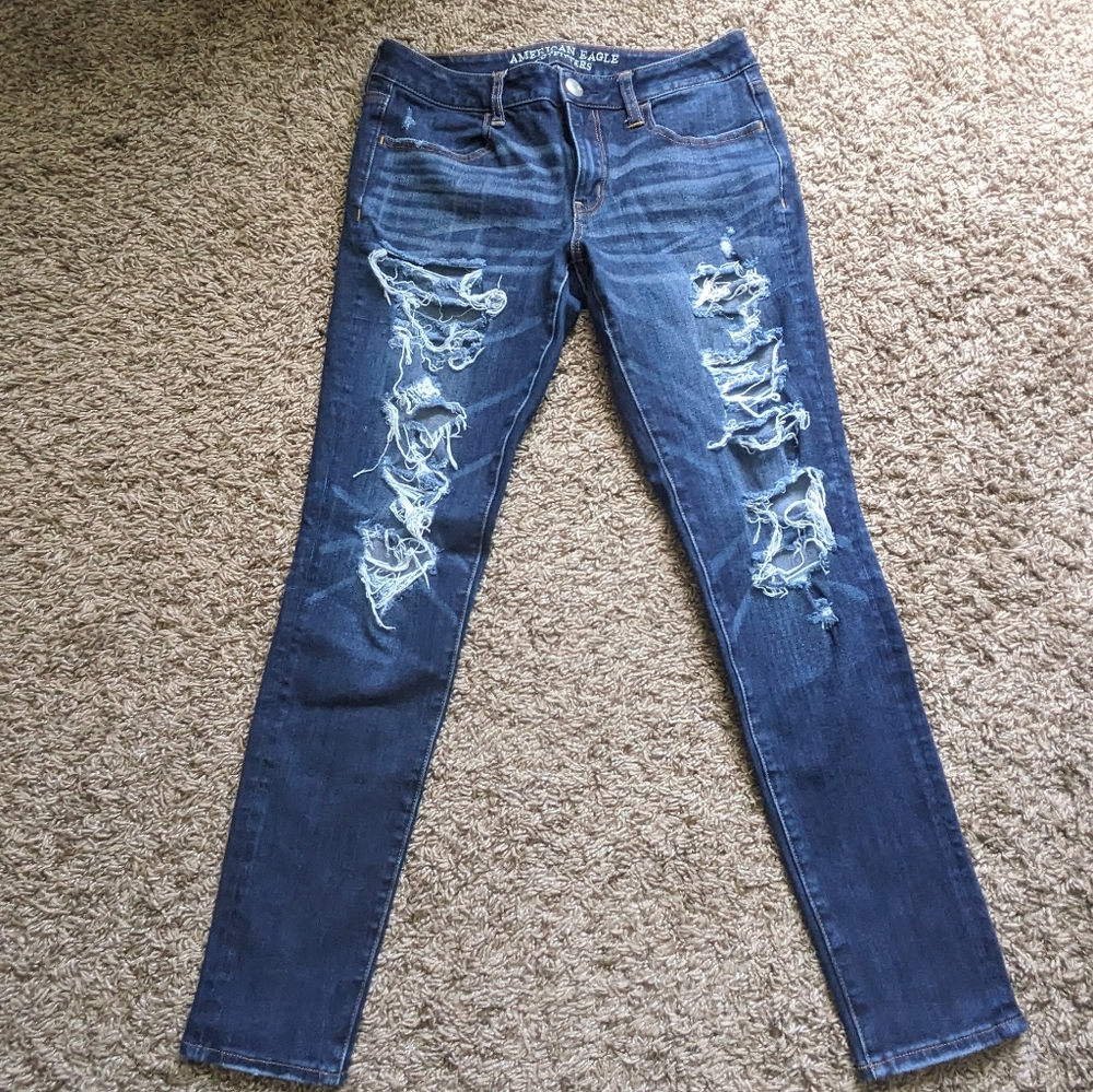 American Eagle Ripped Jeans
